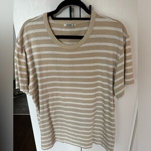 Buck Mason Slub Cotton Striped Tee